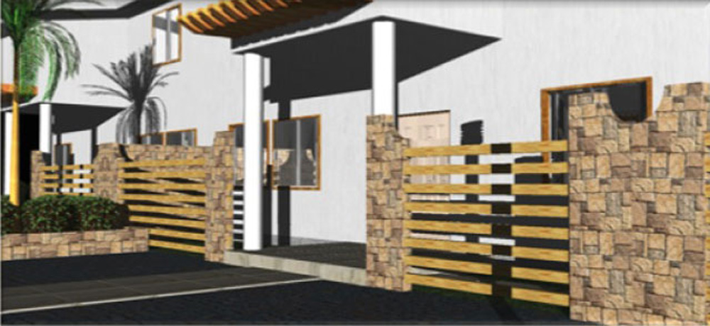 TOWNHOUSE DESIGN IN DOMINICAN REPUBLIC (DESIGN PPK-REP-DOMINICANA TOWNHOUSE) | ARTIFEXVITAECORP.COM