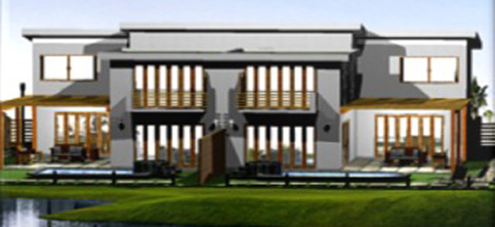 TOWNHOUSE DESIGN IN DOMINICAN REPUBLIC (DESIGN PPK-REP-DOMINICANA TOWNHOUSE) | ARTIFEXVITAECORP.COM