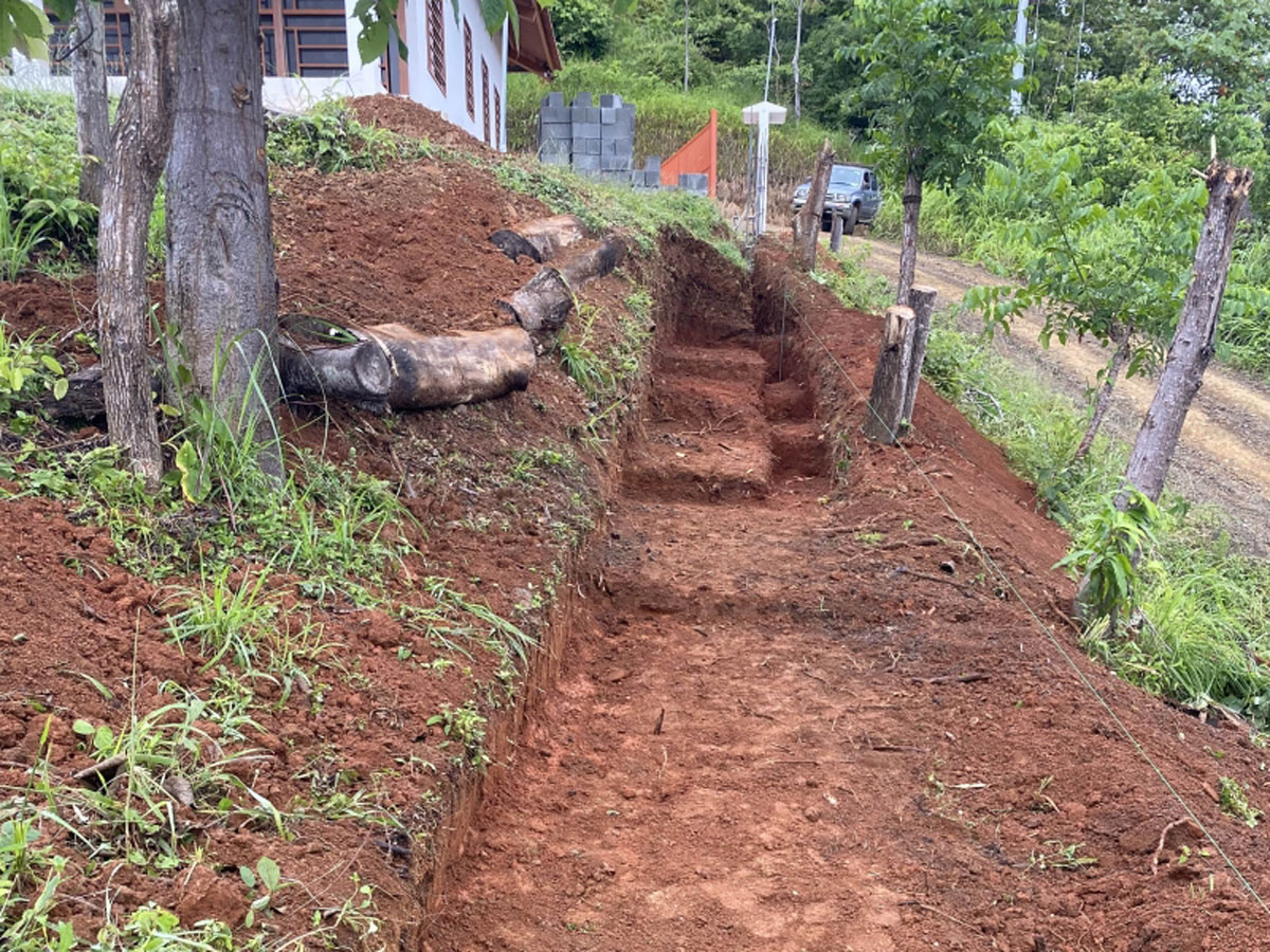 RETAINING WALL IN CAÑAS (CONSTRUCTION PPK-AF-2022) | ARTIFEXVITAECORP.COM