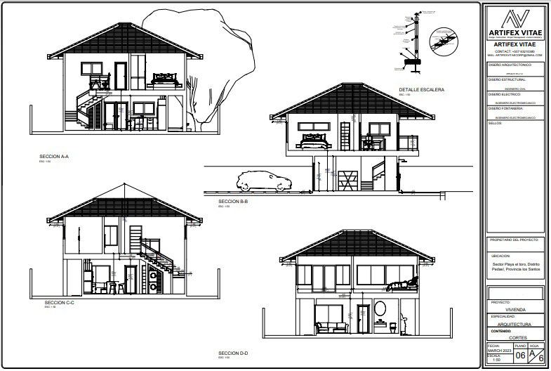 CUSTOM SINGLE-FAMILY HOME DESIGN IN PEDASI (DESIGN PPK-KS-2023) | ArtifexVitaeCorp.com