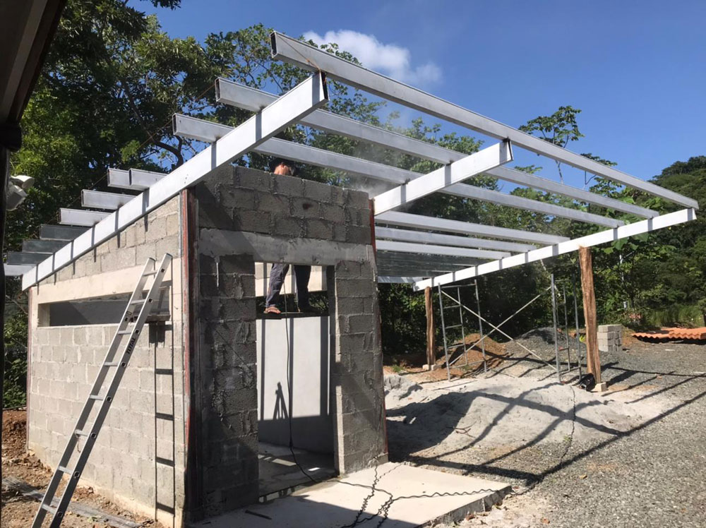 EXTERIOR DEPOSIT & NEW GARAGE IN CAÑAS (CONSTRUCTION/REMODELING PPK-JD-2023)